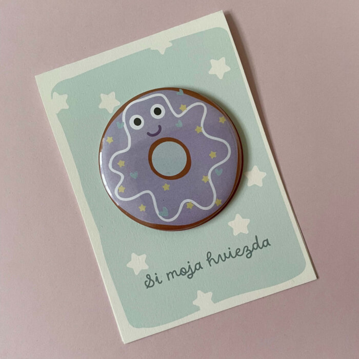 Valentínka – donutka Hviezda