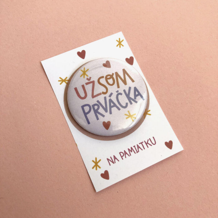 Už som prváčka – srdiečko
