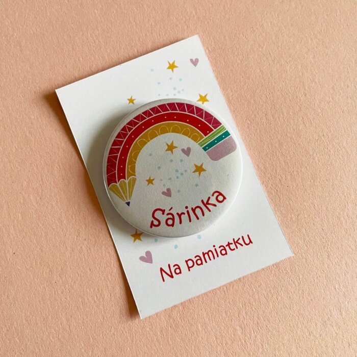 Ružová pastelka Dúha